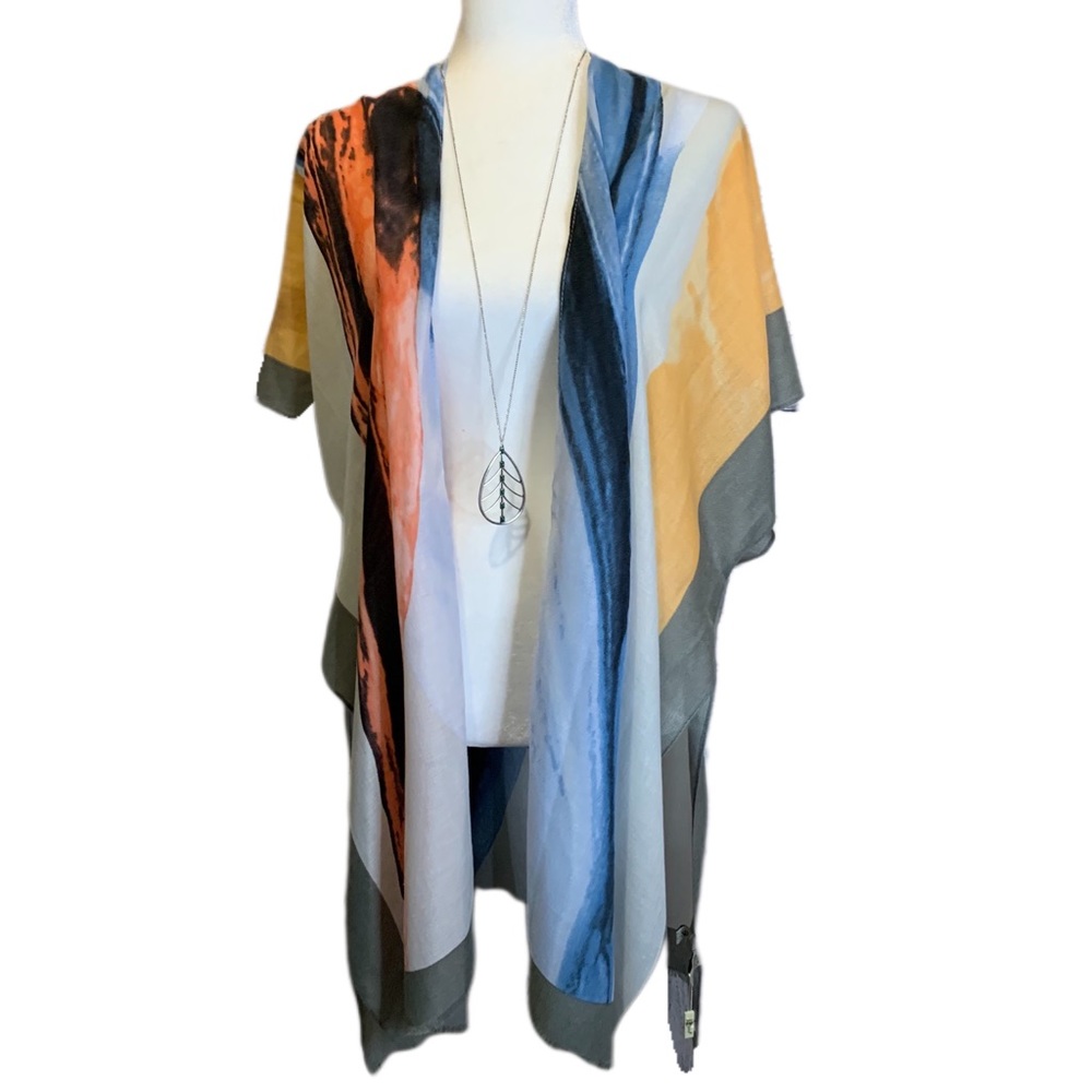 ⛄️JC Sunny Watercolor Kimono